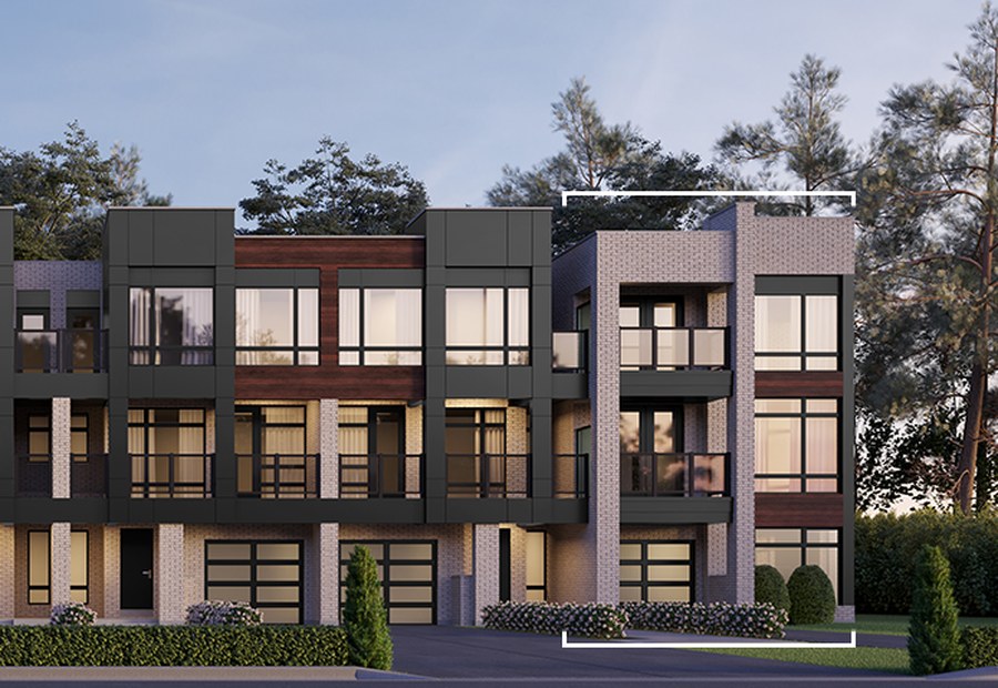 UT-4 floor plan at SXSW by Primont Homes in Vaughan, Ontario