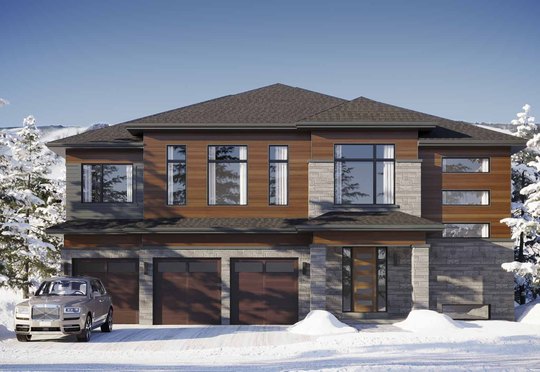 The Aspen new home model plan at the The Summit by Primont Homes in Blue Mountains