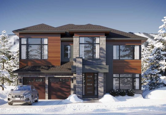 The Chamonix new home model plan at the The Summit by Primont Homes in Blue Mountains