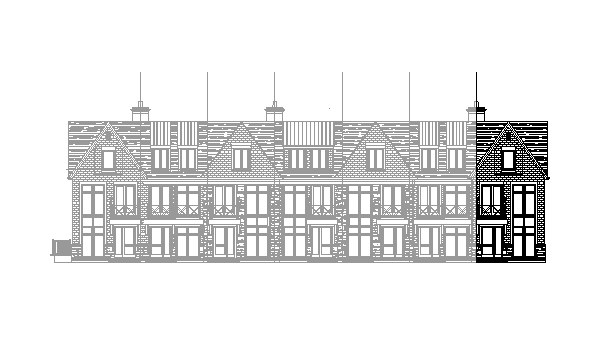 The Unit 1 new home model plan at the The Lake House by Queenscorp in Mississauga