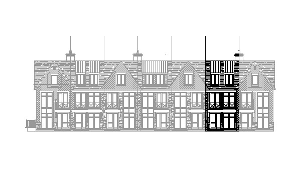 The Unit 2 new home model plan at the The Lake House by Queenscorp in Mississauga