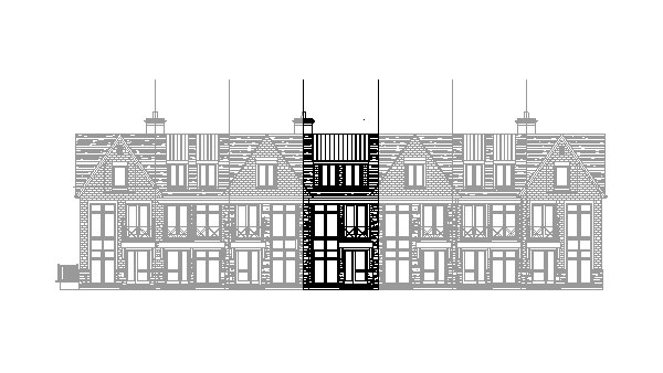 The Unit 4 new home model plan at the The Lake House by Queenscorp in Mississauga