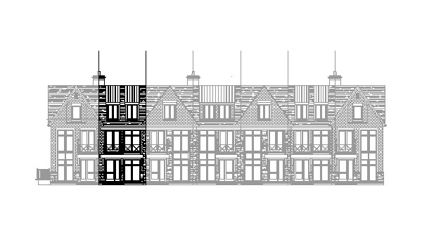The Unit 6 new home model plan at the The Lake House by Queenscorp in Mississauga