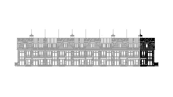 The Unit 8 new home model plan at the The Lake House by Queenscorp in Mississauga