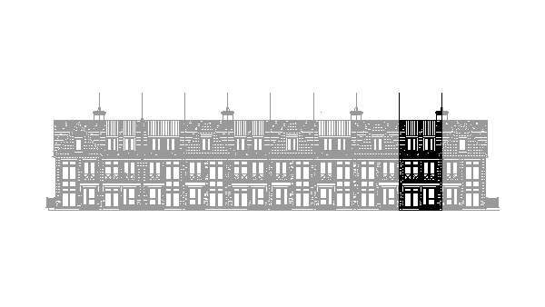 The Unit 9 new home model plan at the The Lake House by Queenscorp in Mississauga