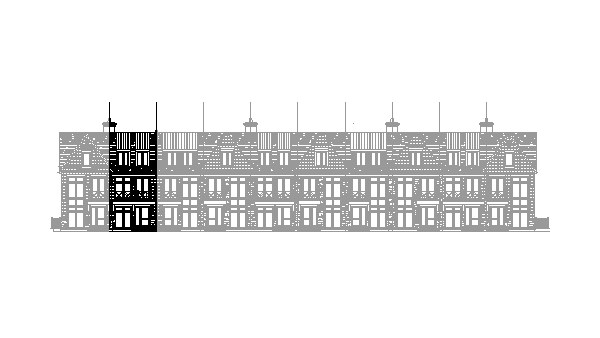 The Unit 16 new home model plan at the The Lake House by Queenscorp in Mississauga