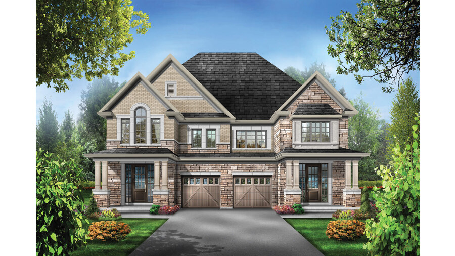 Lyon floor plan at Anchor Woods by Regal Crest Homes in Holland Landing, Ontario