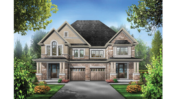 The Lyon new home model plan at the Anchor Woods by Regal Crest Homes in Holland Landing