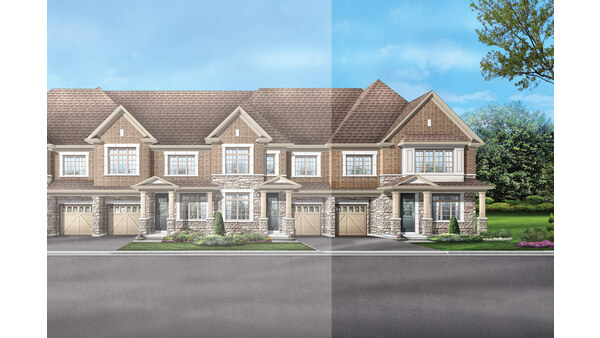 The Graves new home model plan at the Anchor Woods by Regal Crest Homes in Holland Landing