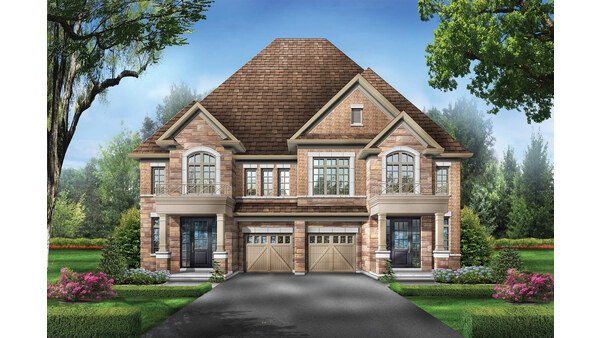 The Trent new home model plan at the Anchor Woods by Regal Crest Homes in Holland Landing