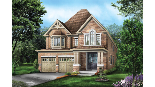 The Anchor new home model plan at the Anchor Woods by Regal Crest Homes in Holland Landing