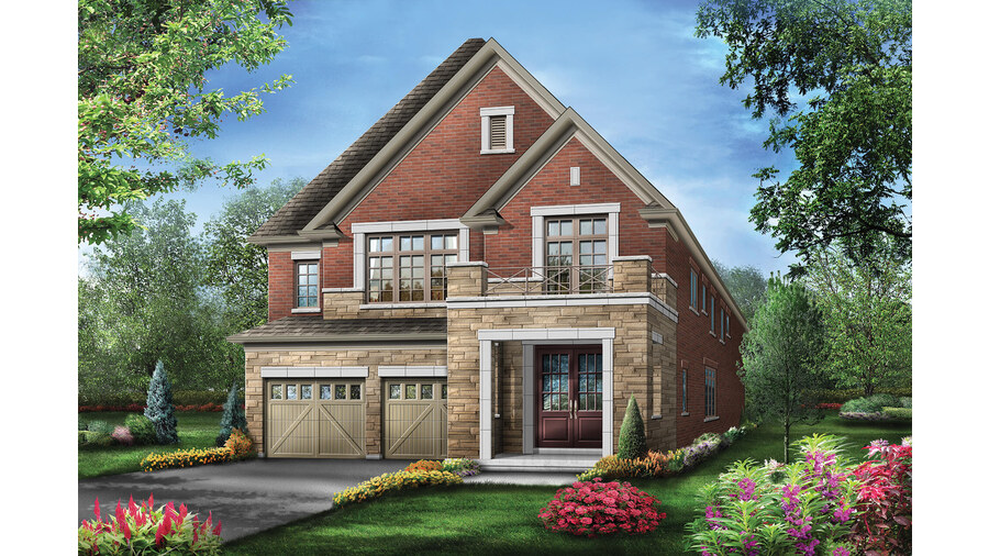 Borden floor plan at Anchor Woods by Regal Crest Homes in Holland Landing, Ontario