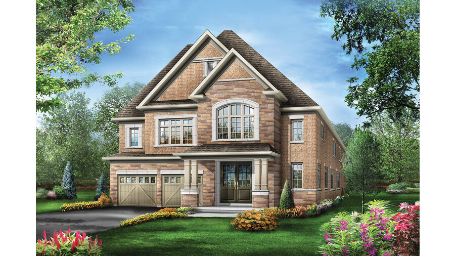 Georgian floor plan at Anchor Woods by Regal Crest Homes in Holland Landing, Ontario