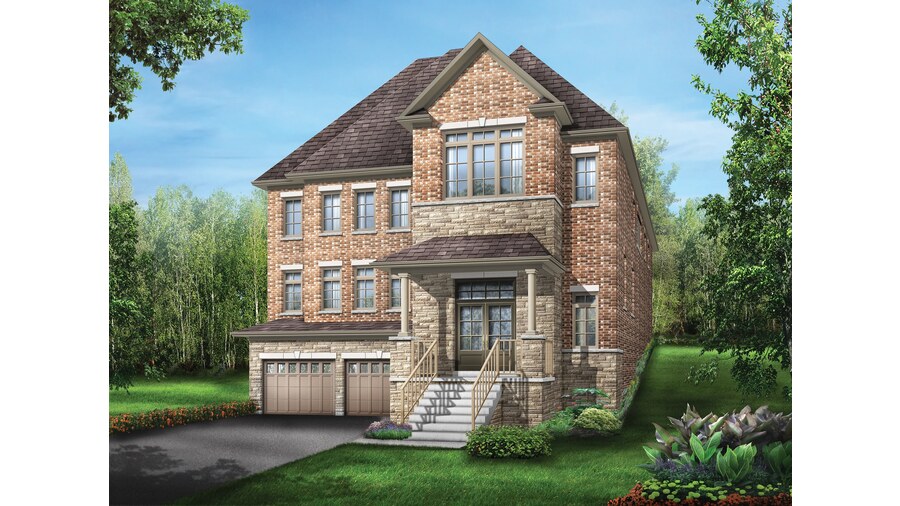Dixon floor plan at Bondhead by Regal Crest Homes in Bradford, Ontario
