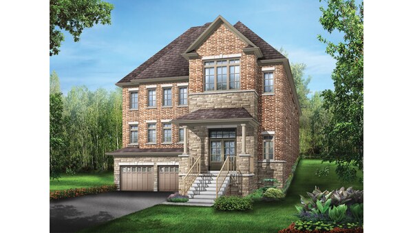 The Dixon new home model plan at the Bondhead by Regal Crest Homes in Bradford