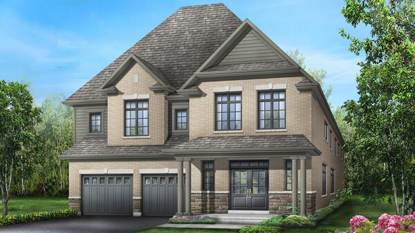 The Cambridge new home model plan at the Bondhead by Regal Crest Homes in Bradford