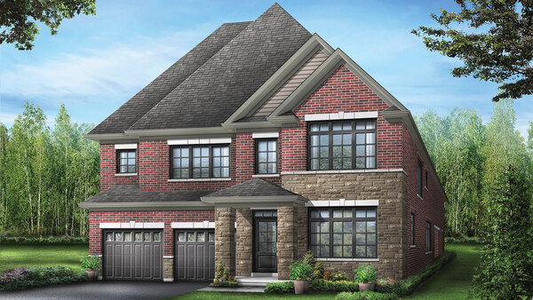The Waverley new home model plan at the Bondhead by Regal Crest Homes in Bradford