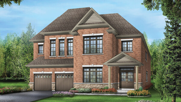 The Carlisle new home model plan at the Bondhead by Regal Crest Homes in Bradford