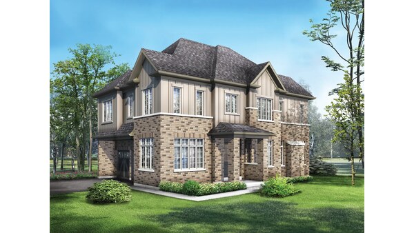 The McCarthy new home model plan at the Mayfield Village by Regal Crest Homes in Brampton