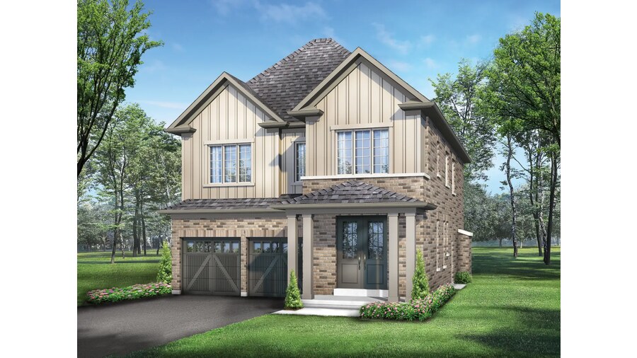 Varley floor plan at Mayfield Village by Regal Crest Homes in Brampton, Ontario