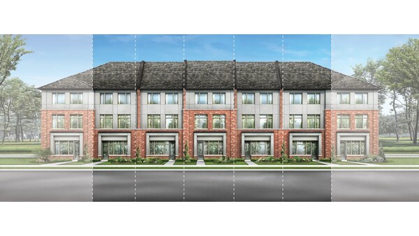The Casson new home model plan at the Mayfield Village by Regal Crest Homes in Brampton