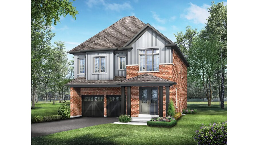 Carr floor plan at Mayfield Village by Regal Crest Homes in Brampton, Ontario