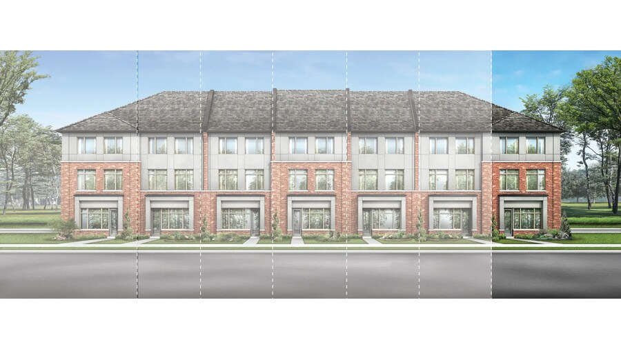 Casson End floor plan at Mayfield Village by Regal Crest Homes in Brampton, Ontario