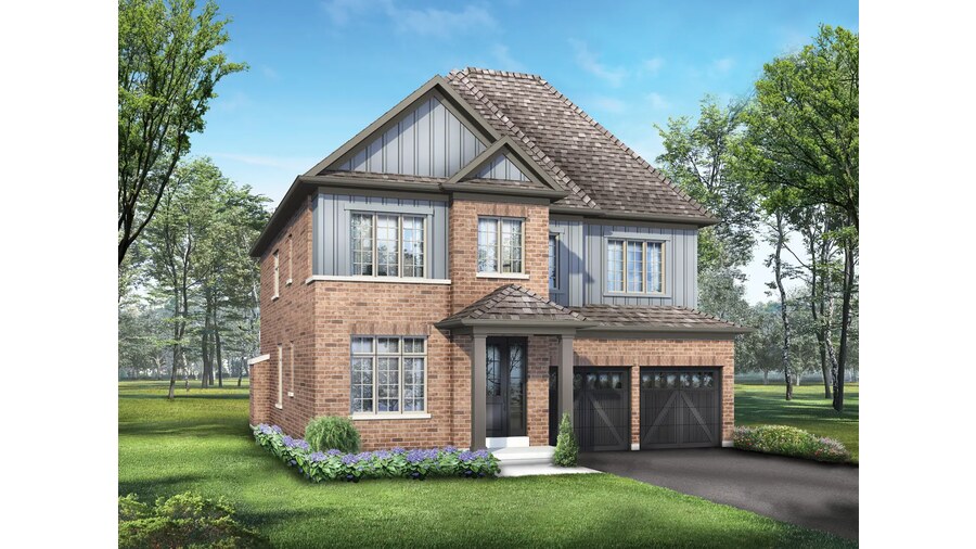 Milne floor plan at Mayfield Village by Regal Crest Homes in Brampton, Ontario