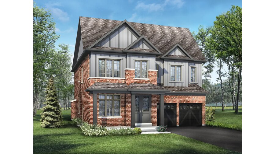 Gerald floor plan at Mayfield Village by Regal Crest Homes in Brampton, Ontario
