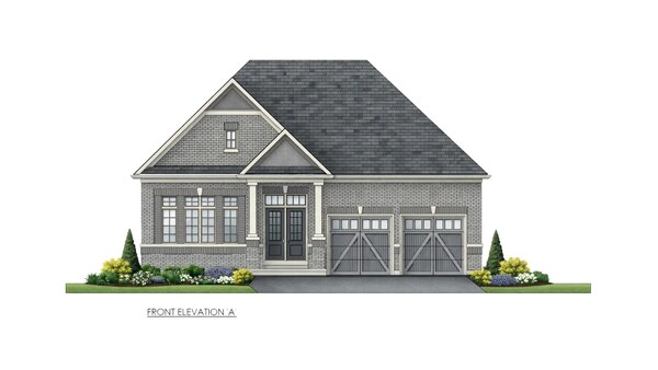 The Cumbria new home model plan at the Simcoe Landing by Regal Crest Homes in Keswick
