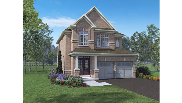 The Baldwin new home model plan at the Simcoe Landing by Regal Crest Homes in Keswick