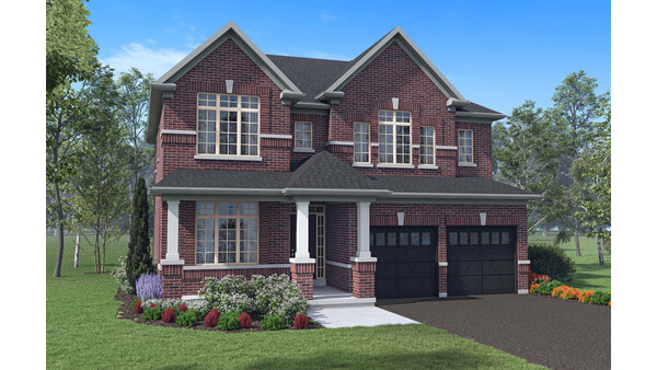 The Brighton new home model plan at the Simcoe Landing by Regal Crest Homes in Keswick