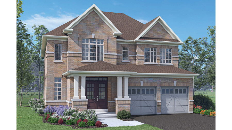 Cedarbrae floor plan at Simcoe Landing by Regal Crest Homes in Keswick, Ontario