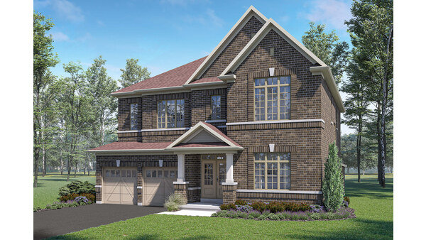 The Adeline new home model plan at the Simcoe Landing by Regal Crest Homes in Keswick