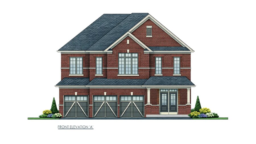 Firglen floor plan at Simcoe Landing by Regal Crest Homes in Keswick, Ontario