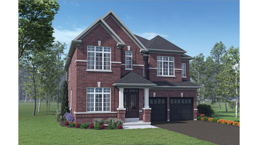 Udora floor plan at Simcoe Landing by Regal Crest Homes in Keswick, Ontario