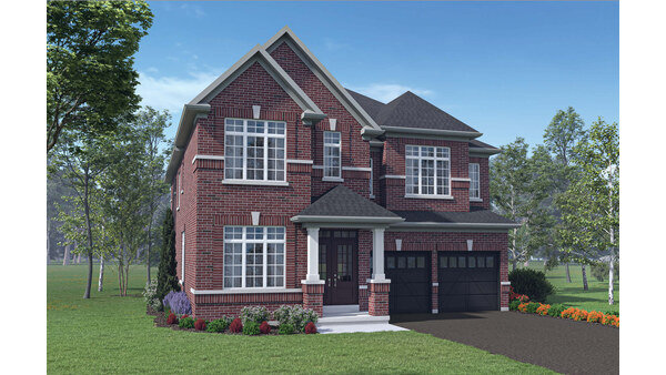 The Udora new home model plan at the Simcoe Landing by Regal Crest Homes in Keswick