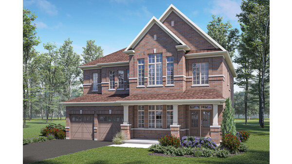 The Balfour new home model plan at the Simcoe Landing by Regal Crest Homes in Keswick