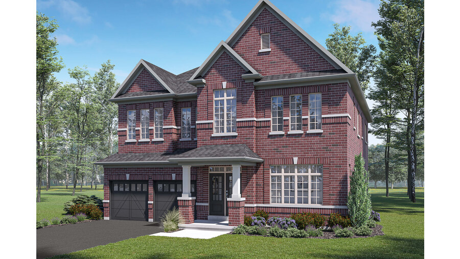Bayshore floor plan at Simcoe Landing by Regal Crest Homes in Keswick, Ontario