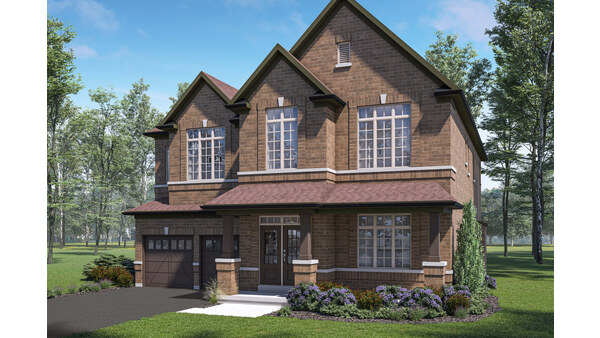 The Gilford new home model plan at the Simcoe Landing by Regal Crest Homes in Keswick