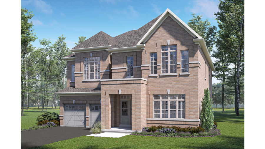 Glenville floor plan at Simcoe Landing by Regal Crest Homes in Keswick, Ontario