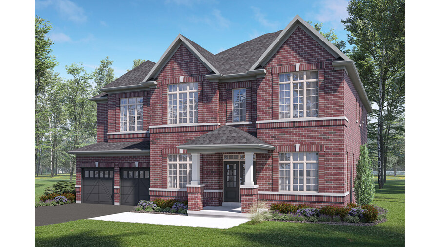 Stroud floor plan at Simcoe Landing by Regal Crest Homes in Keswick, Ontario