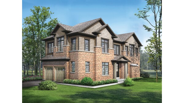 The Porter new home model plan at the South Barrie by Regal Crest Homes in Barrie