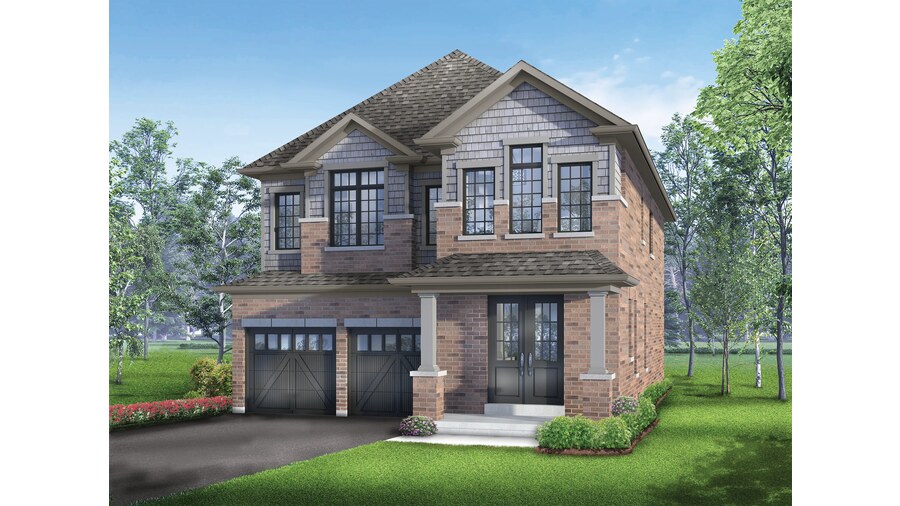 Crawford floor plan at South Barrie by Regal Crest Homes in Barrie, Ontario