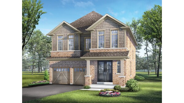 The Francis new home model plan at the South Barrie by Regal Crest Homes in Barrie