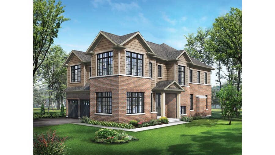 Warner floor plan at South Barrie by Regal Crest Homes in Barrie, Ontario