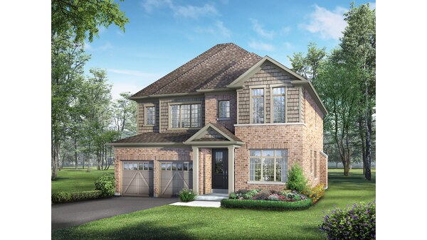 The Hogan new home model plan at the South Barrie by Regal Crest Homes in Barrie