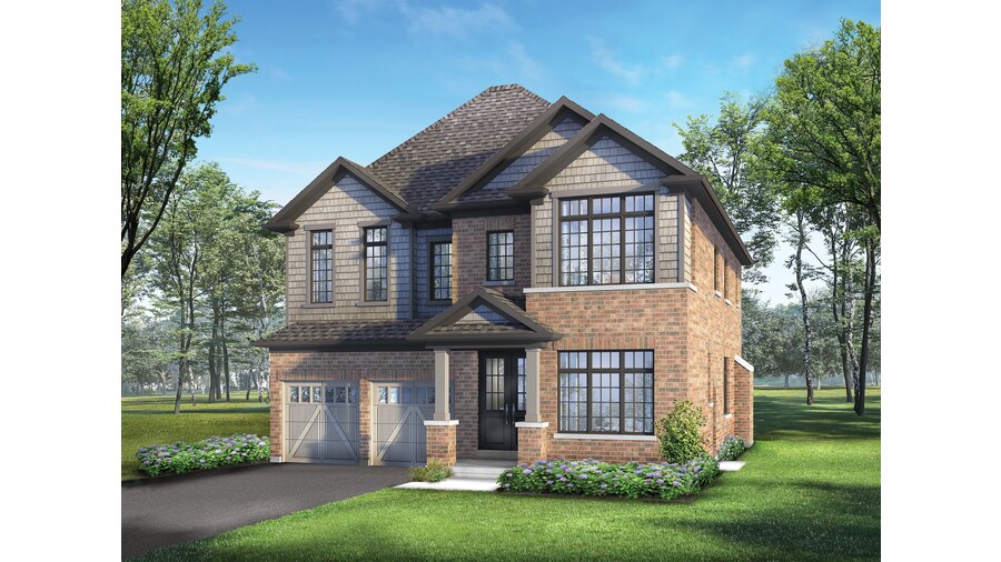 Pratt floor plan at South Barrie by Regal Crest Homes in Barrie, Ontario