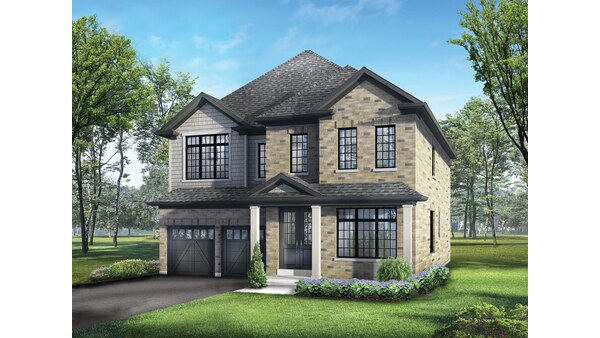 The Reynolds new home model plan at the South Barrie by Regal Crest Homes in Barrie
