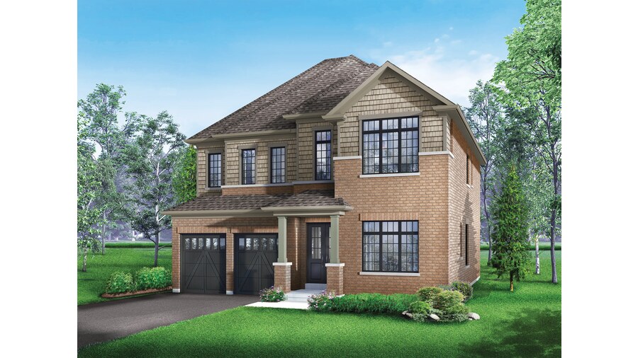 Meridian floor plan at South Barrie by Regal Crest Homes in Barrie, Ontario